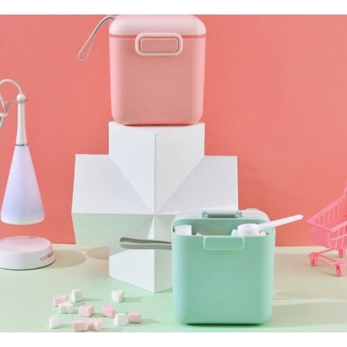 Portable ABS Baby Food Storage Box Newborn Baby Milk Power Container Toddler Essential Cereal Snacks Storage Container