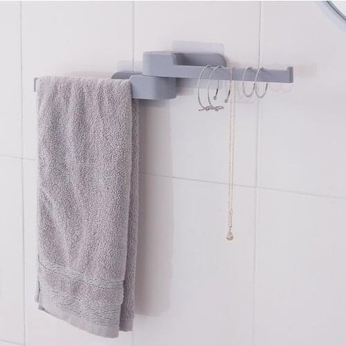 Clothes Horse Storage Closet Organizer Hanger Rack Wall Hooks Organizing Multifunctional Home Origanizer