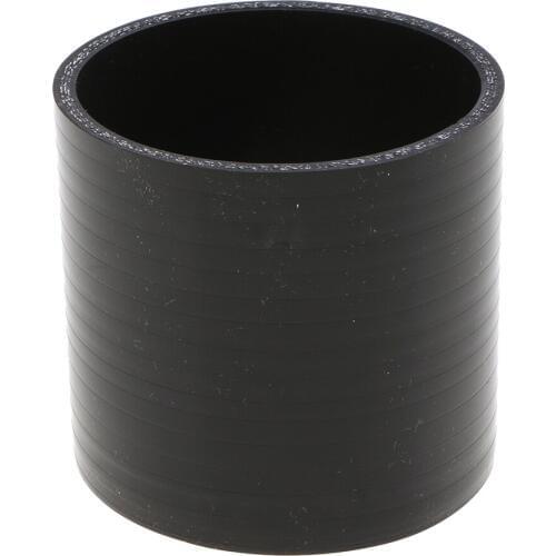 Silicone High Temperature 4-Ply Reinforced Straight Coupler Hose, 0.3Mpa to 0.9Mpa Working Pressure, 3 inch Length, 3.5 inch ID