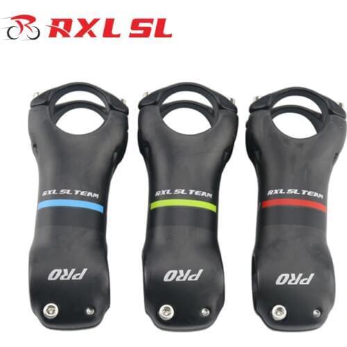 RXL SL Bicycle Stems 31.8mm Carbon MTB/Road Bike Stem UD Matte 6 Degree 80/90/100/110 Red/Blue/Green Carbon Bicycle Stem