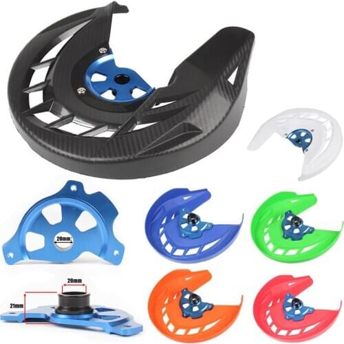 Motorcycle Front Brake Disk Protector Cover For YAMAHA YZ125/YZ250 02-18 YZ250F/450F 03-13 WR125/250 04-17 250F/450F 03-17