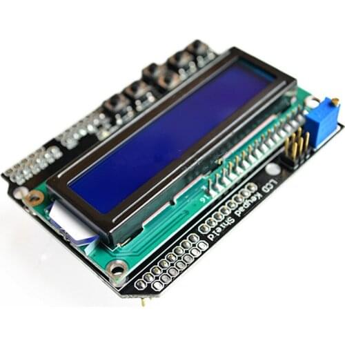 LCD Keypad Shield LCD1602 LCD 1602 Module Display For Arduino ATMEGA328 ATMEGA2560 raspberry pi UNO blue screen