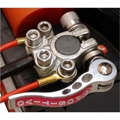 1 Pair Toolless Quick Disconnect Battery Main Cable Post Terminal Shut-Off Connectors 12v 6v 24v Boat Race Car Tractor Truck
