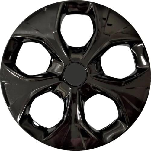 4 pcs Set Suit Rim Wheel Cover For Peugeot 208 15 inch Rubber Cover Accessories Piano Black Car Wheel Cover