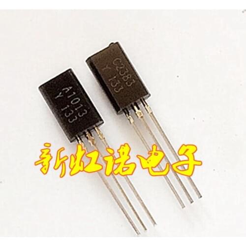 5Pcs/Lot New Original Audio On Tube A1013 C2383 Sa1013 2SC2383 The TO-92 TO 0.2 Yuan Integrated circuit Triode In Stock