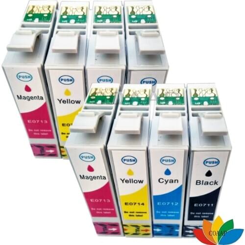 8 Compatible Ink Cartridges for Epson stylus SX105 SX205 SX215 SX415 SX515W DX4000 DX4050 DX9400 DX9400F Printer
