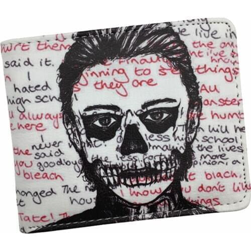 American Horror Story Cartoon Wallet Coin Pocket Credit Card Photo Boys and Girls Short Wallets