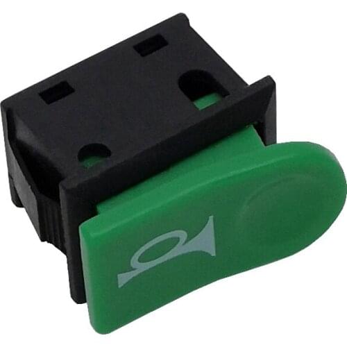 Car Green Button Switch Motorcycle Electromobile Horn Switch