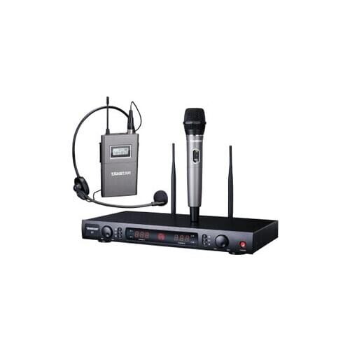 Takstar X7 Long range 500m UHF wireless microphone X7 Color black 200 channels UHF broadband segment design outdoor activities