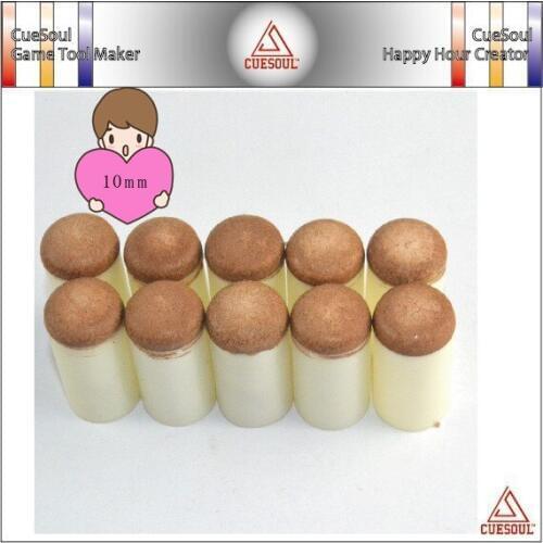 Free Shipping Cuesou10pcs/a lot 13mm 12mm 11mm 9mm Billiard pool cue tips