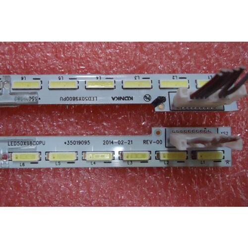 FOR konka LED49X6600DU Article lamp 35019096 35019097 1piece=56LED 539MM
