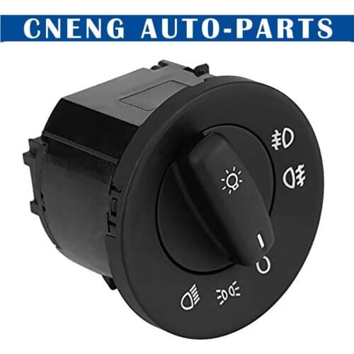 Car Headlight Fog Lamp Control Switch Button for Skoda Octavia II 1Z0941431 1Z0941431E Car Accessories Auto Parts F079