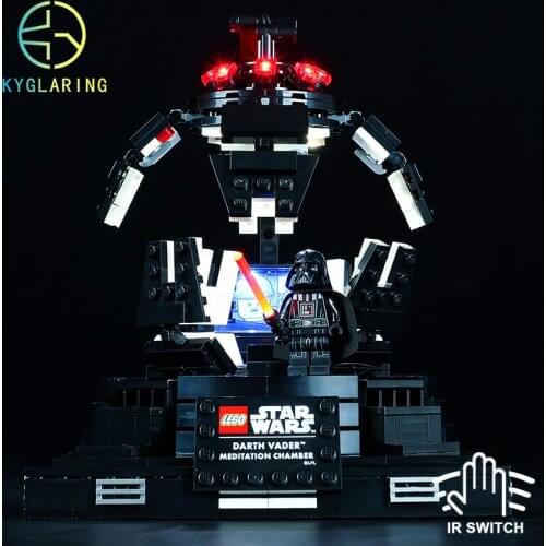 Kyglaring Led Lighting Set DIY Toys for 75296 Meditation Chamber Blocks Building (Not Included Building Blocks)