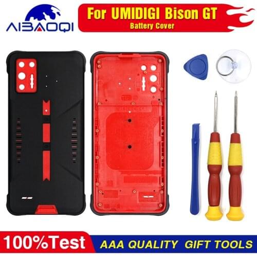 100% New Original Battery Cover Back housing case Protective shell For Umidigi Bison GT Cellphone