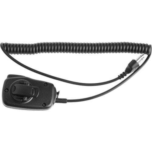 Handheld Speaker Mic Microphone PTT For ICOM Two-Way Radio Walkie Talkie 2-Pin