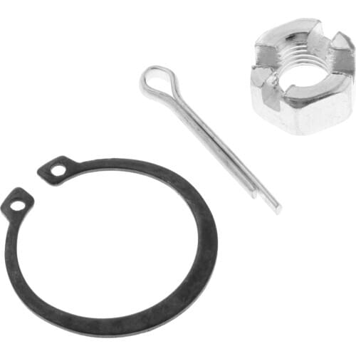 Durable Metal Ball Joint Gasket Nut Pin Replace for Honda 51375-HP5-601, 51355-HN0-A01