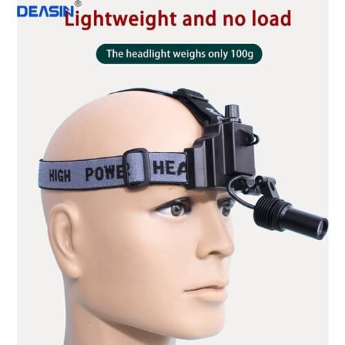 Dental 3W LED portable soft belt dental otolaryngology examination surgery integrated wireless medical loupes adjustable