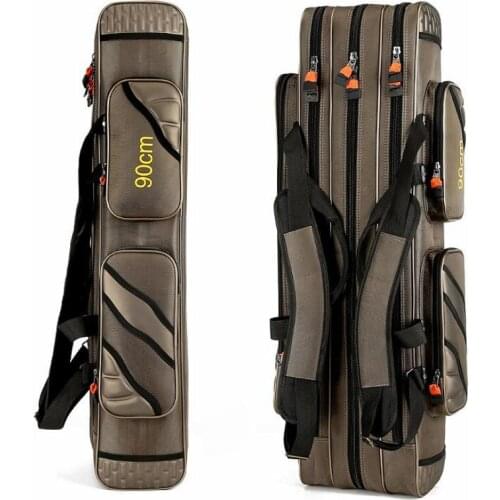 Outdoor 3 layer Fishing Bags 120cm Waterproof fishing tackle bag fishing rod bag B096