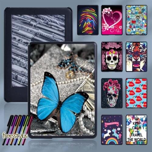 For Kindle Paperwhite 1 2 3 Ultra-thin Case Plastic Cover for Amazon Paperwhite 4 10th DP75SDI Back Shell + Free Stylus