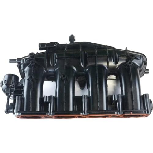 AP01 Intake Manifold w/ Solenoid Valve&Sensor For VW GTI Jetta Passat Beetle for Audi A3 2.0T 06J133201BD, 037906283C,07L907386A
