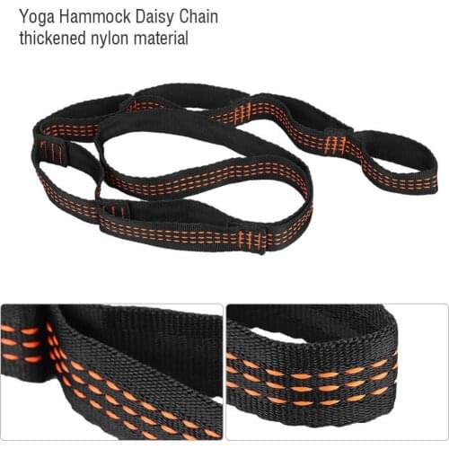 1pcs Rope belt Adjustable Tree Hanging Hammock Straps Heavy Duty Suspension Extension Straps High strength Climbing Belt