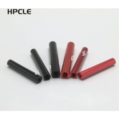 10pcs M2 M2.5 M3 M4 Round Aluminum Column Rods Standoff Colourful Spacer Stud Fastener for RC Multirotor