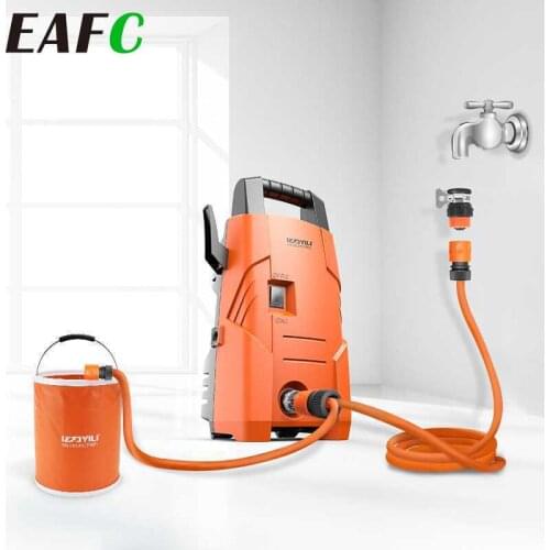 1200W 90Bar Electric High Pressure Car Wash Machine Handheld Auto Spray Powerful Car Washer Gun Machine Garden Water Jet Clean