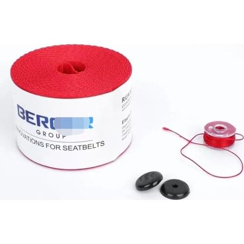 Car Red Safety Belt Color Changing Color Modified General Suitable for Porsche BMW Benz Audi Volkswagen