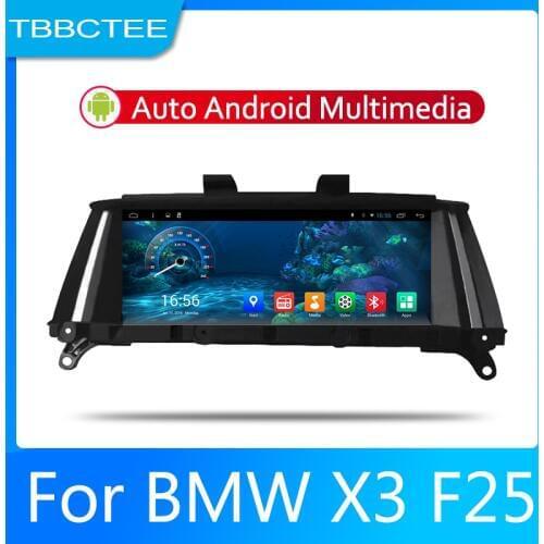 2din Car multimedia Android Autoradio Car Radio GPS player For BMW X3 F25 2014-2017 NBT Bluetooth WiFi Mirror link Navi