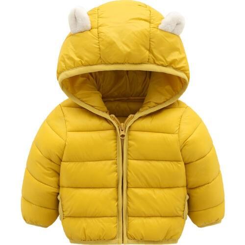 Toddler Kids Autumn Winter Baby Boys Girls Jackets Coats Outerwear Hooded Down Jacket Clothes Parkas Children Cothing