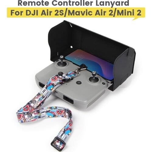 DJI Air 2S Remote Controller Lanyard Bracket Hook Holder Strap Transmitter Neck Lanyard for Mavic Air 2/Mini 2 Accessories