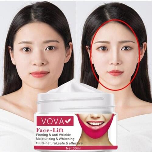 30g Slimming Face Cream Moisturizing Skin Care Lifting 3D Cream Facial Lifting Firming Cream Powerful V-Line Face Care TSLM2