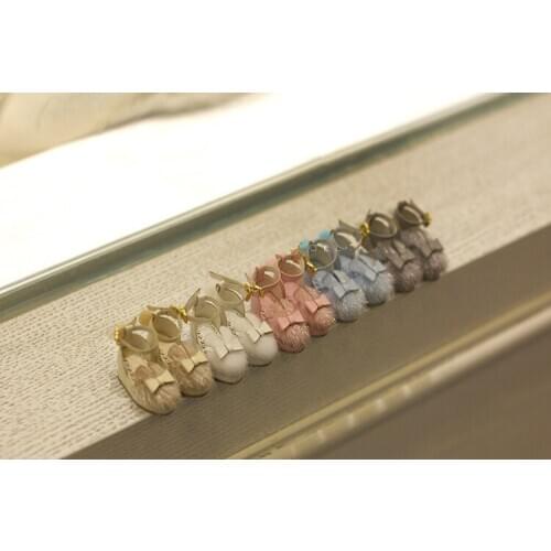 Blythes doll shoes Fur rabbit wedge shoes sandals suitable for blyth JB MMK Azone Lati Pukifee doll shoes doll accessories