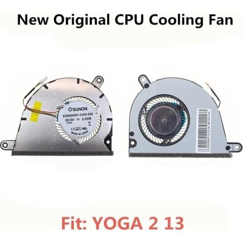 New Original Cooling Fan for Lenovo Yoga 2 13 EG50040S1-C450-S99 Laptop CPU Cooler DC28000E4S0 DC28000E4P0