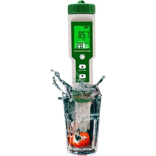 New product 5 In1 Digital Water Tester Professional PH / TDS / EC / ORP / Temperature Tester Pen Waterproof Multi Function Meter