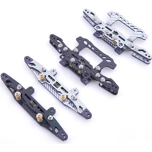 Tamiya Mini 4WD AT Spring Head MA/MSL/VZ/S2 Black/Silver Faucet Kit 3.5 Degree Forward Angle Front Stay Modified DIY Parts