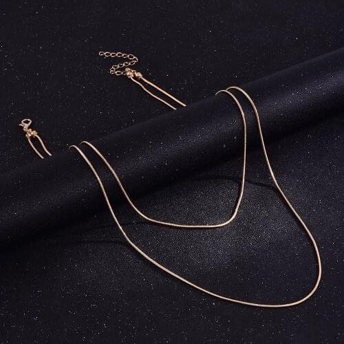 Luxurious New Arrival 2021 Fashion Modern Choker Necklace Womens Neck Chain Gold Necklace Choker Costume Jewelry for Women