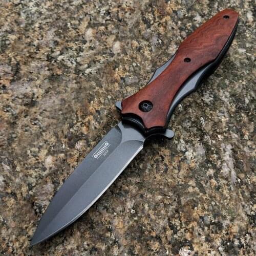 Stainless Steel Outdoor Folding Knife Portable Multifunctional Camping Self-defense Survival Mini Collection Jungle EDC Knife