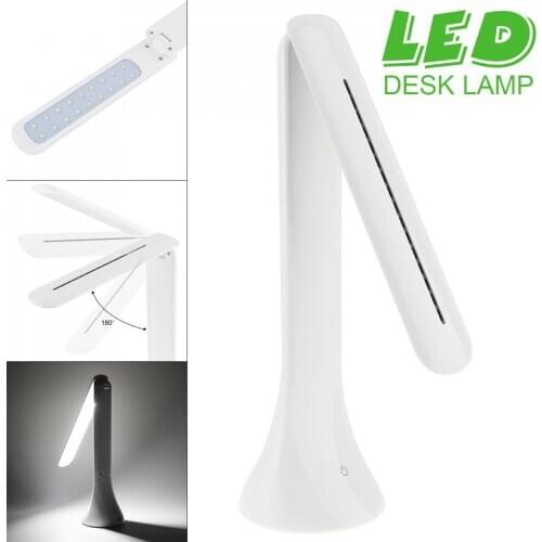 Eye Protection Reading Light Foldable Touch Switch LED Table Lamp DC 5V USB Charging Port Three gear Dimming Night Lamp New