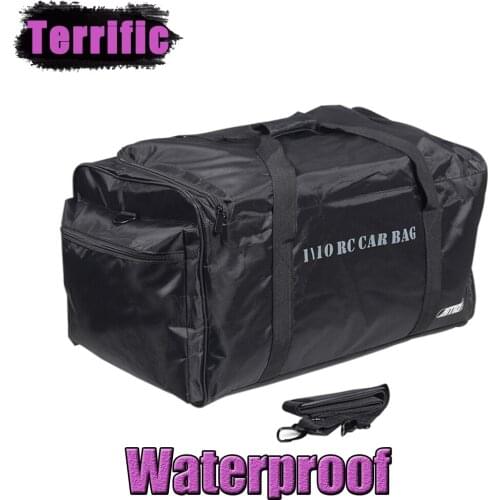 Waterproof Storage Bag Duffel Bag for 1/10 1/8 RC Crawler Drift Bigfoot Cars Traxxas TRX4 E-REVO Slash HOBAO 8SC Axial SCX10