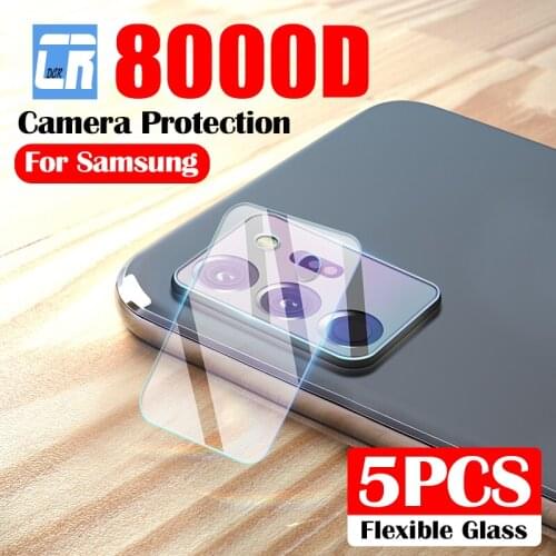 5Pcs Camera Lens Protective Film For Samsung Galaxy Note 20 S21 S20 Ultra A71 S10e S10 S20 S21 Note 9 10 Plus Camera Lens Glass