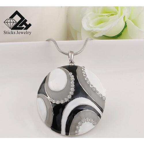 Environmentally Friendly Materials Lady Fashion Pendant Necklace Free Shipping