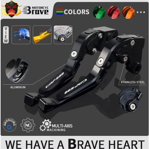 Motorcycle CBF600 Brake Clutch Levers CNC Adjustable Folding Extendable For Honda CBF600/SA CBF 600 SA 2010 2011 2012 2013
