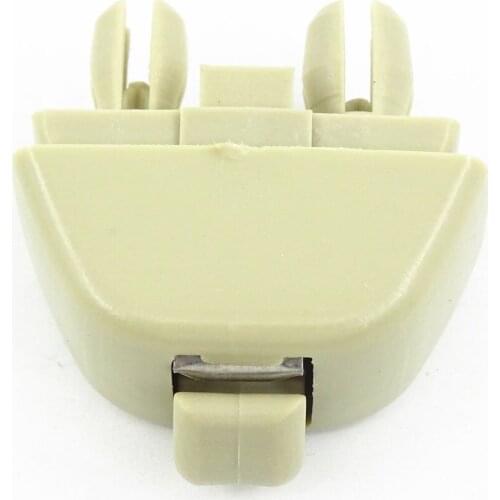 1Pcs Beige Sun Visor Support Retainer Clip Hanger Holder Hook for Passat B7 Polo Up! Citigo Rapid Seat MII 6R0 857 561 6R0857561