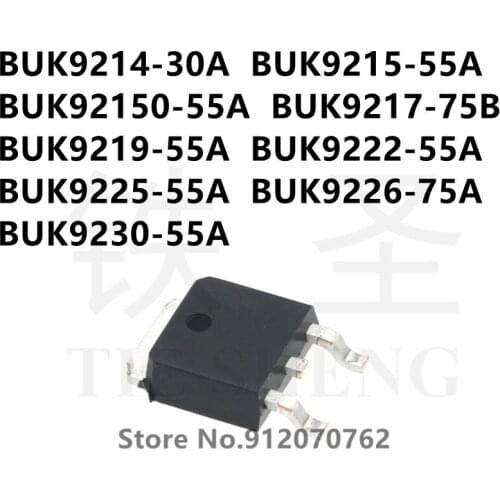 10PCS/LOT BUK9214-30A BUK9215-55A BUK92150-55A BUK9217-75B BUK9219-55A BUK9222-55A BUK9225-55A BUK9226-75A BUK9230-55A TO-252