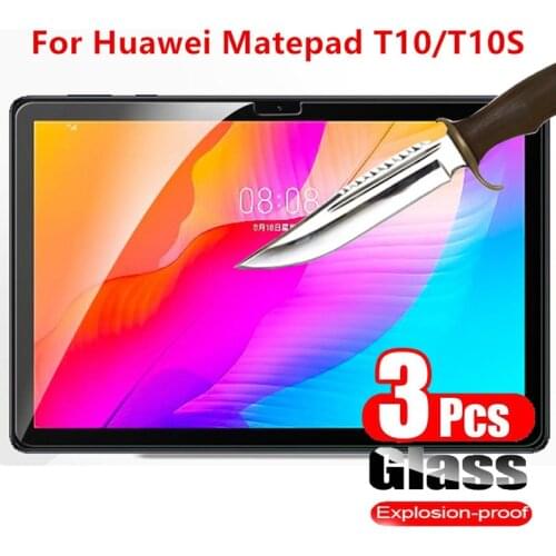 Tempered Glass For Huawei MatePad T10S 10.1 2020 AGS3-W09 AGS3-L09 Tablet Screen Protector Glass Film for MatePad T10 10.1 inch