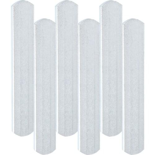 6 Pieces Weighted Vest Steel Plates Strength Training Plate for Exercise Fitness Training