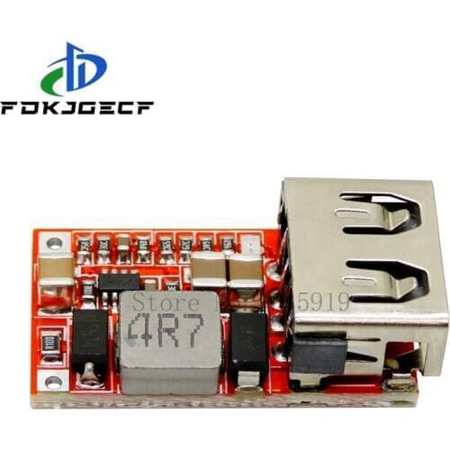 1PCS Fine 6-24V 12V/24V to 5V 3A CAR USB Charger Module DC Buck step down Converter 12v 5v power supply module