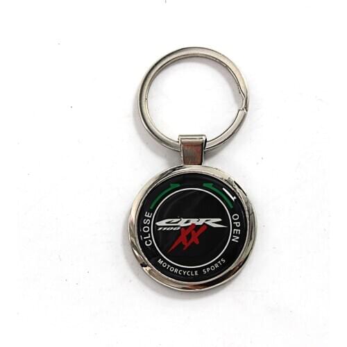 Motorcycle keychain key Ring with logo for Honda CBR1100XX
