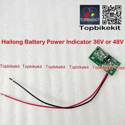 Hailong Battery Case Power indicator 36V / 48V / 52V for Hailong battery display Hailong 1 and Hailong 1-2 Battery
